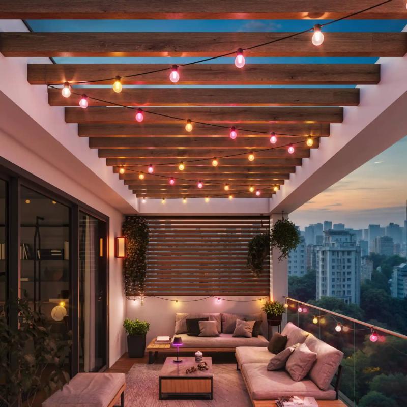 La guirlande Philips Festivia Globe pour l&rsquo;extérieur.