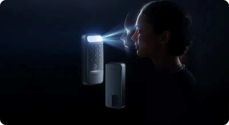SwitchBot Lock Vision et Lock Vision Pro avec reconnaissance biométrique